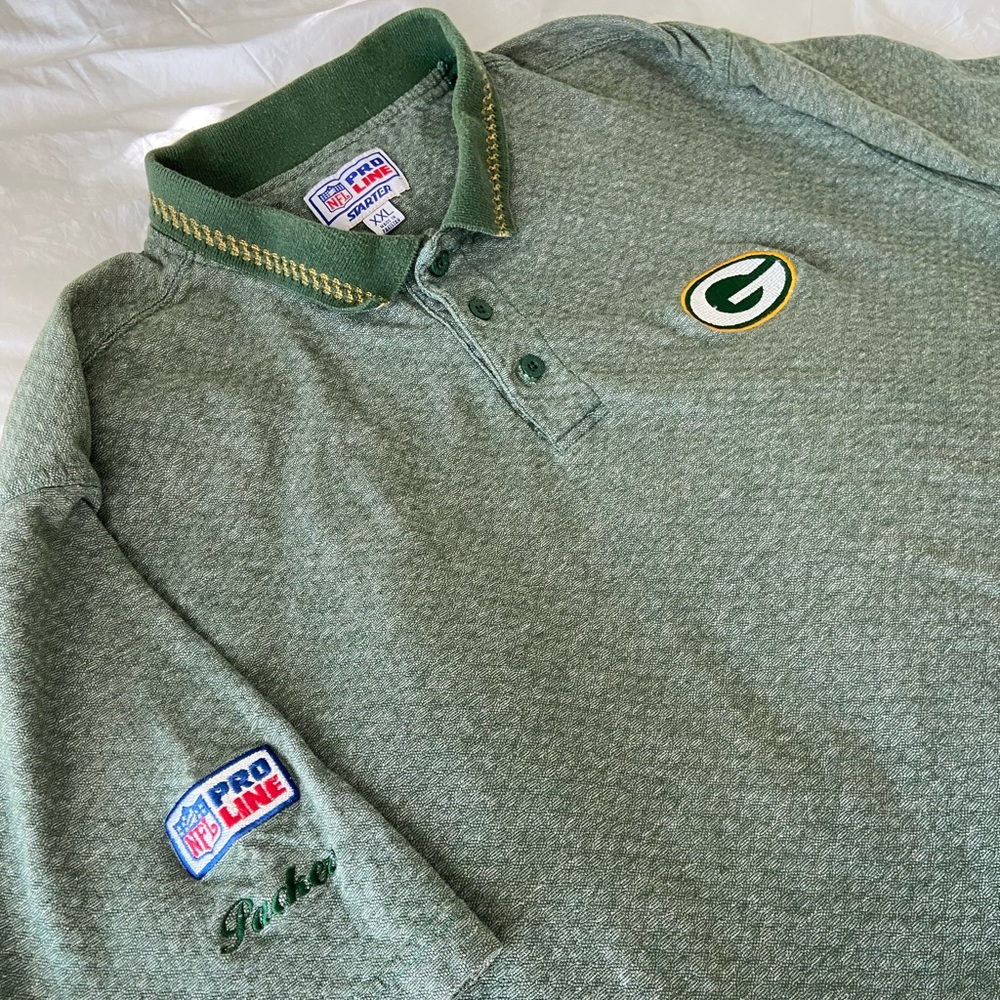 Packers vintage dress embroidered vintage polo